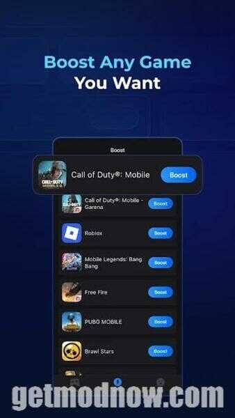 Gear Up Booster Mod APK For Android