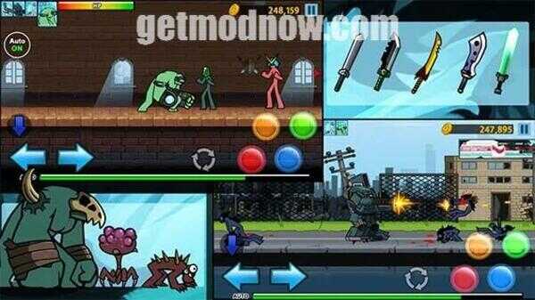 Anger Of Stick 4 Mod APK Free Shopping