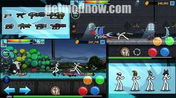 Anger Of Stick 4 Mod APK Unlimited Money and Gems