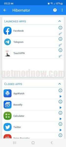 Hibernator Pro APK Premium Unlocked