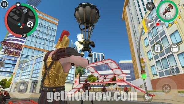 Rope Hero Cheatground MOD APK All Levels Unlocked