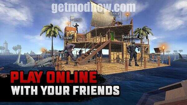 Raft Survival Multiplayer Mod APK Free Rewards