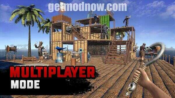 Raft Survival Multiplayer Mod APK Premium Unlocked