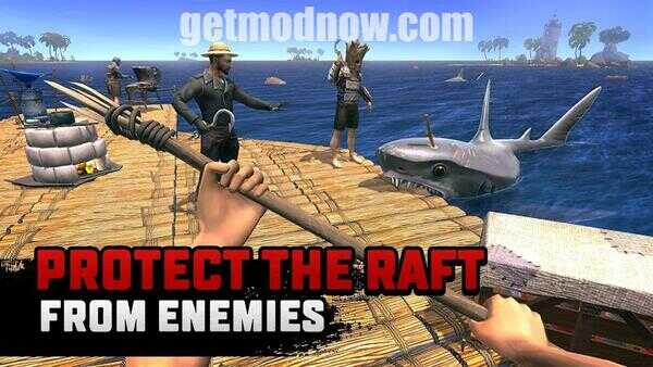 Raft Survival Multiplayer Mod APK Unlimited Money