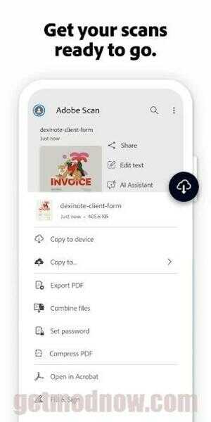 Adobe Scan Mod APK Download