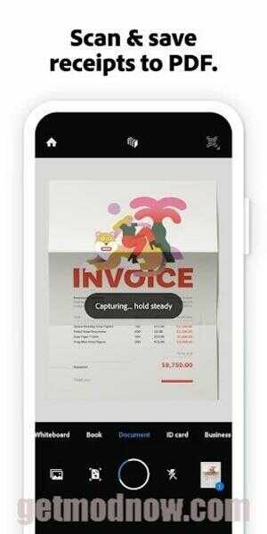 Adobe Scan Mod APK Latest Version