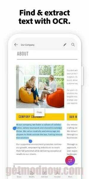 Adobe Scan Mod APK Premium Unlocked