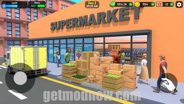 Supermarket Tycoon 3D MOD APK Unlimited Money