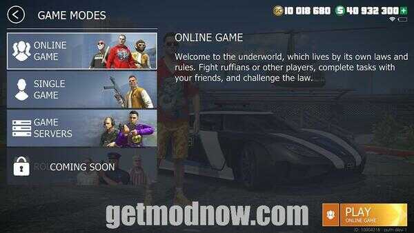 Grand Criminal Online Mod APK Latest Version