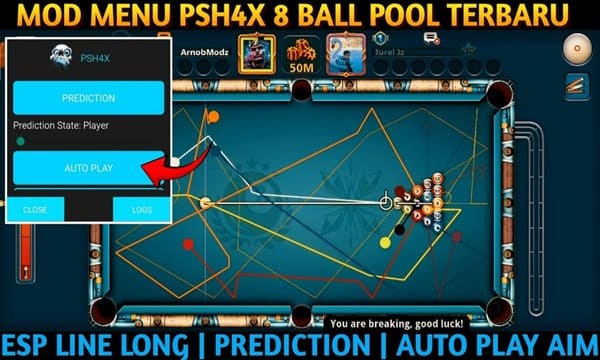 Psh4xx Hack 8 Ball Pool APK