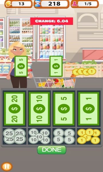 Supermarket Cashier Sim Game Mod APK