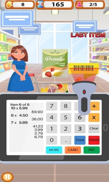 Supermarket Cashier Simulator Free