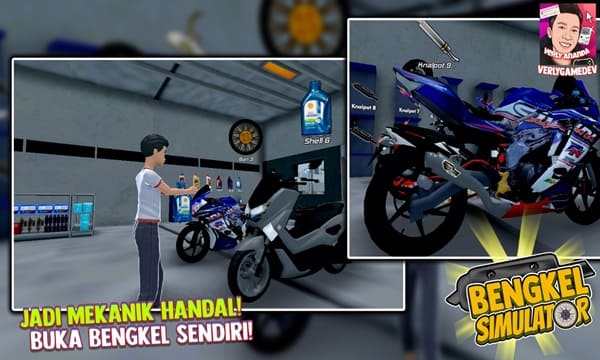 Bengkel Simulator Indonesia Mod APK