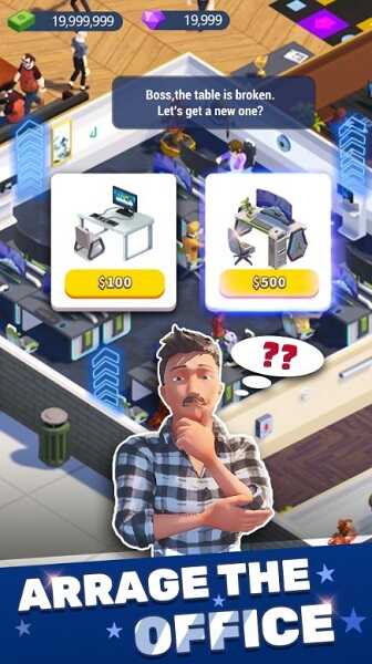 Idle Office Tycoon Mod APK (Unlimited Money and Gems)