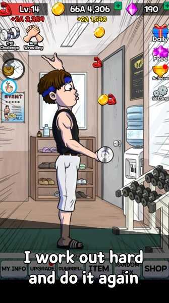 Arm Wrestling Clicker Mod APK Unlimited Money And Gems