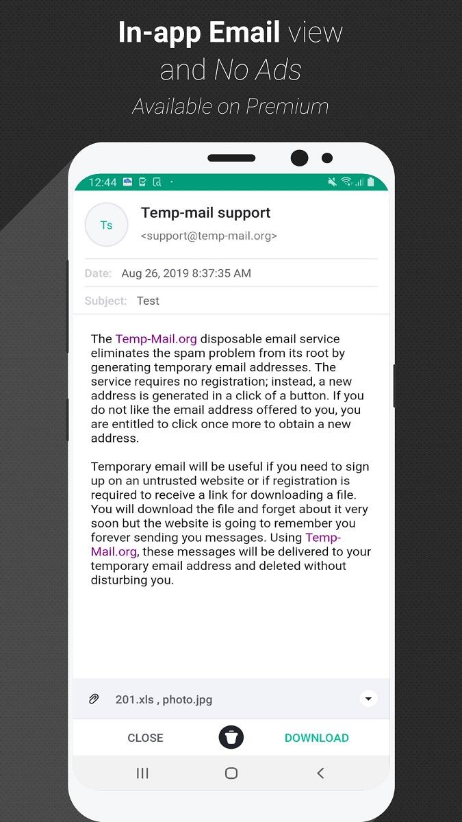 Temp Mail Mod APK