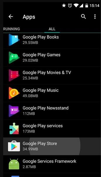 Google Play Store APK old version