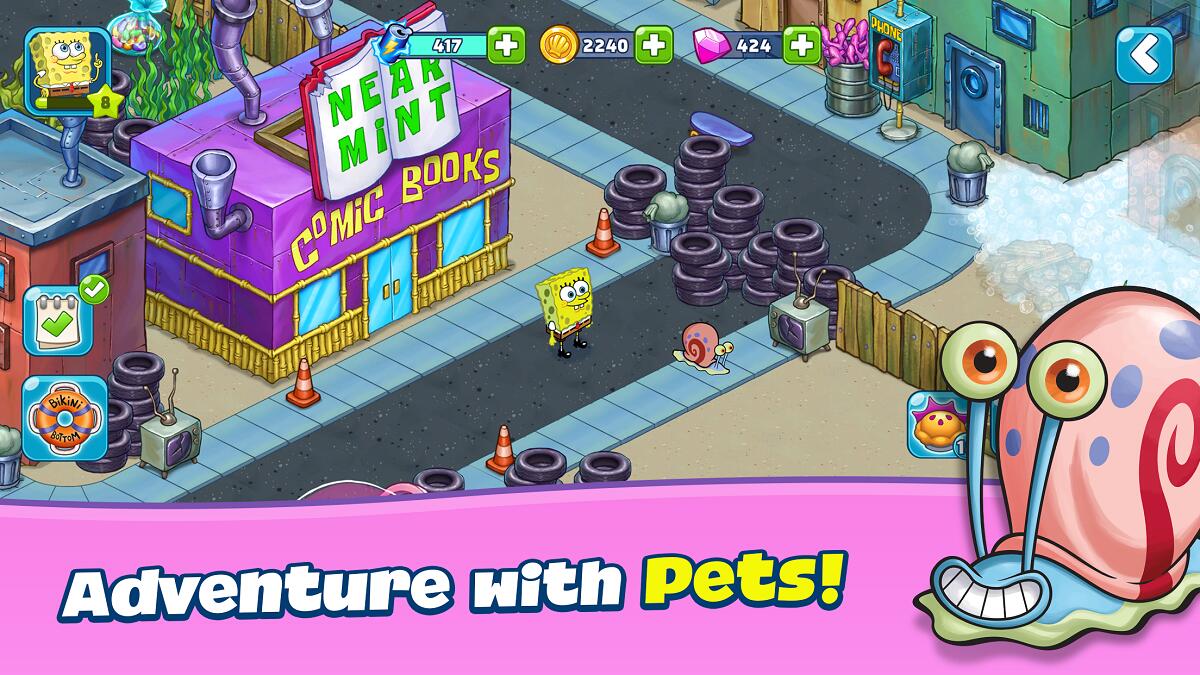 Spongebob Adventure in A Jam Mod APK