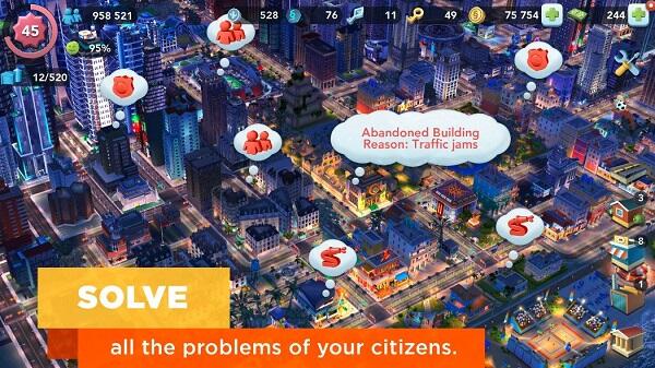 Download game Simcity Buildit Mod APK for Android