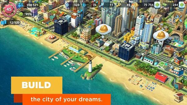 Simcity Mod APK Unlimited Simcash