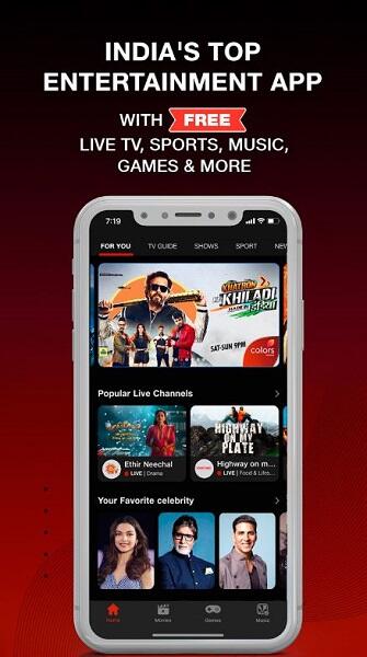 Jio TV APK for Android TV
