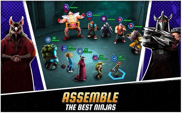 TMNT Legends Mod APK All Characters Unlocked Max Level APK