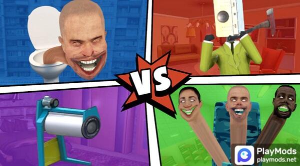 Free Download game Merge Toilet Battle Master Mod APK for Android