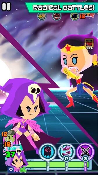 Teeny Titans Go 2 Mod APK Unlimited Money