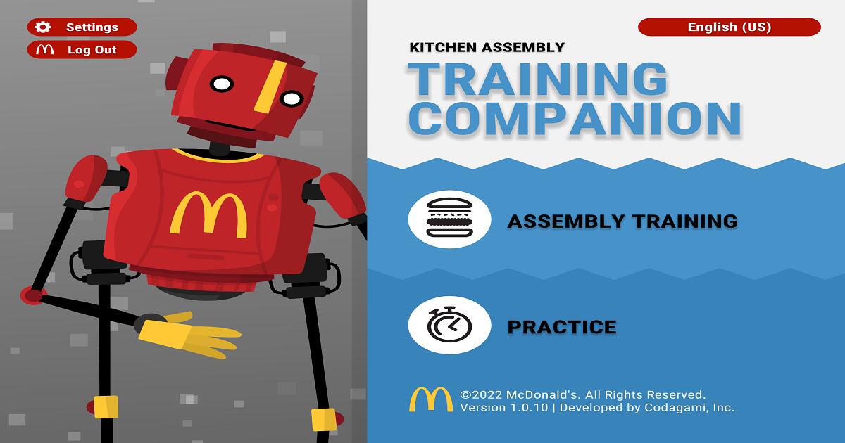McDonalds Cashier Training Game