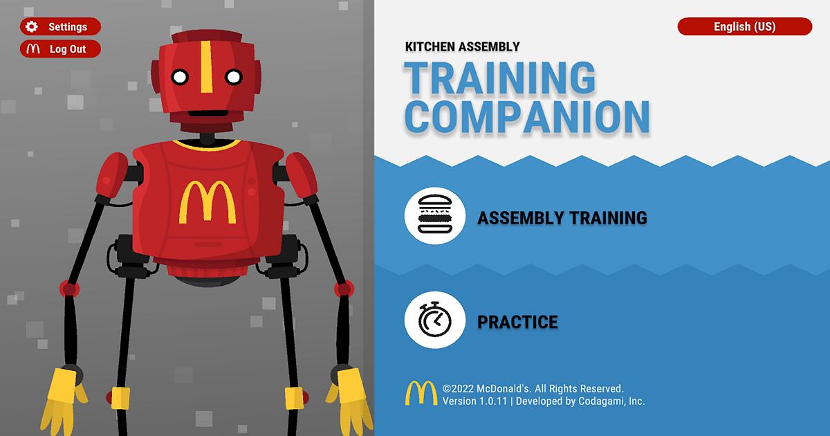McDonalds POS Training Game