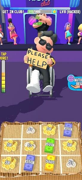 Begging Life Mod APK No Ads