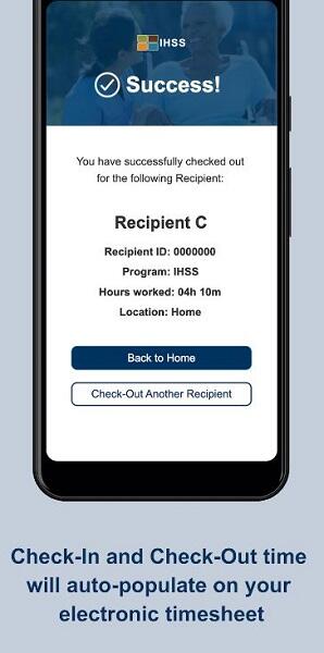 IHSS EVV Mobile app for Iphone