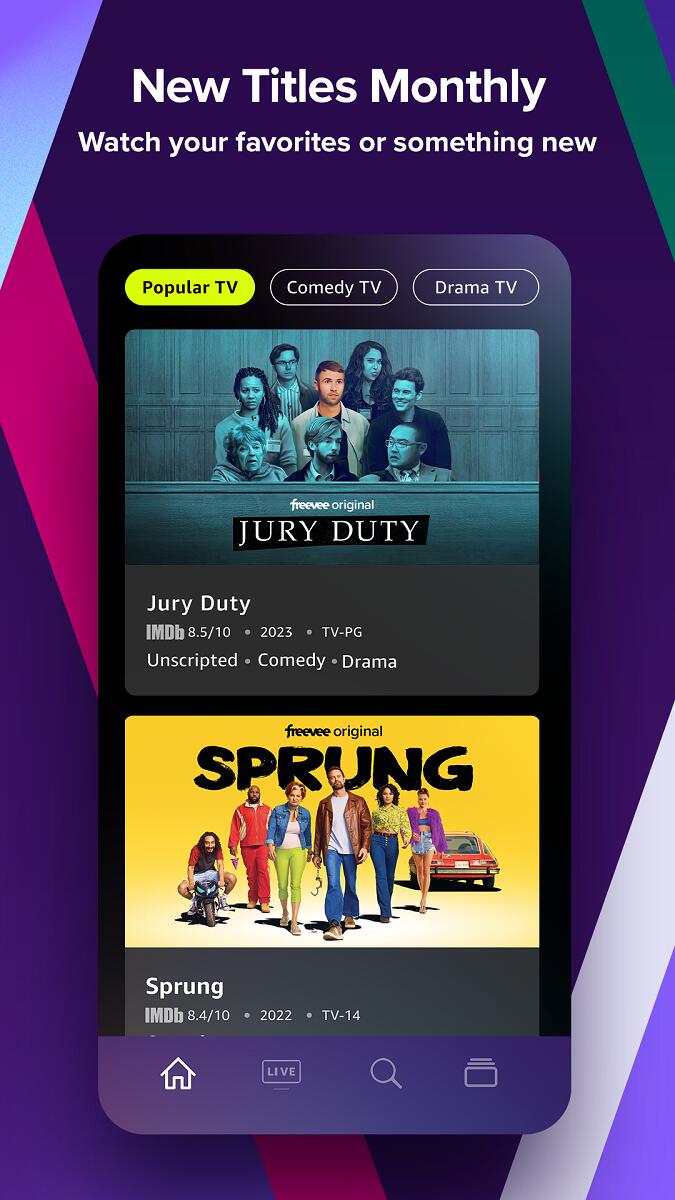 Amazon Freevee TV App